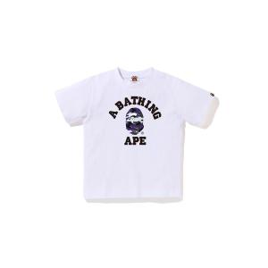 A BATHING APE（アベイシングエイプ） tシャツ ABC CAMO COLLEGE TEE