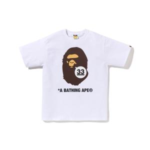 tシャツ A BATHING APE 33RD ANNIV. APE HEAD TEE メンズ レディース