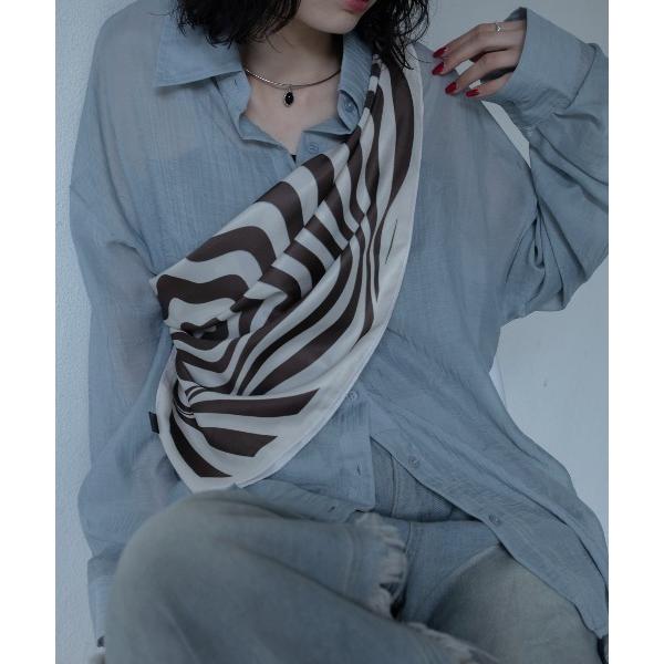 ストール マフラー アソート柄リバーシブルスカーフ レディース