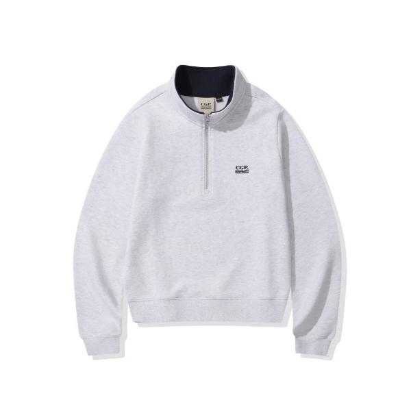 パーカー (Women) Small Square Logo Half Zip-up CBEWWTL...