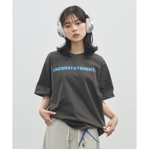 tシャツ 「ユニセックス」都会を着る。UNDERSTATEMENTsロゴTシャツ メンズ レディース