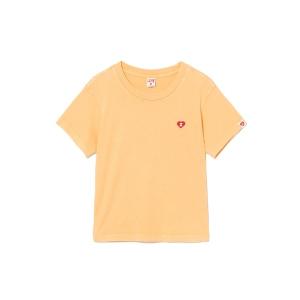 APEE tシャツ 半袖 HEART BADGE CROP TEE レディース : ZOZOTOWN Yahoo