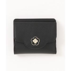 財布 ペルル 外ボックス二つ折り財布 レディース