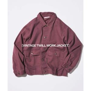 コート ジャケット ビンテージ ツイル ワーク ジャケット メンズ