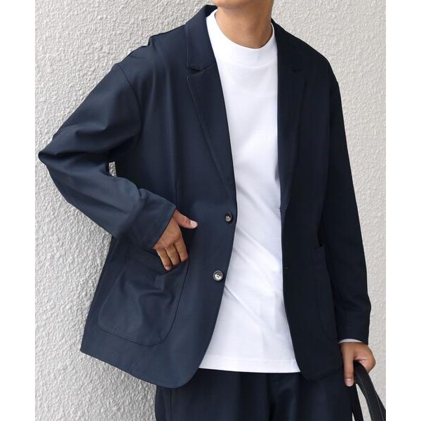 「SHIPS any」 テーラードジャケット MEDIUM ネイビー メンズ