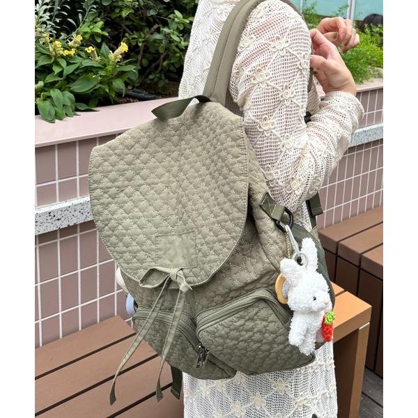 「INTER FACTORY」 リュック FREE カーキ レディース