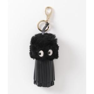 「ANYA HINDMARCH」 キーホルダー - ブラック レディース