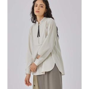 「A + TOKYO」 長袖ブラウス 1 アイボリー レディース