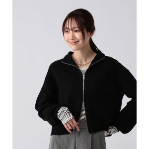 「GLOBAL WORK」 カーディガン MEDIUM ブラック レディース