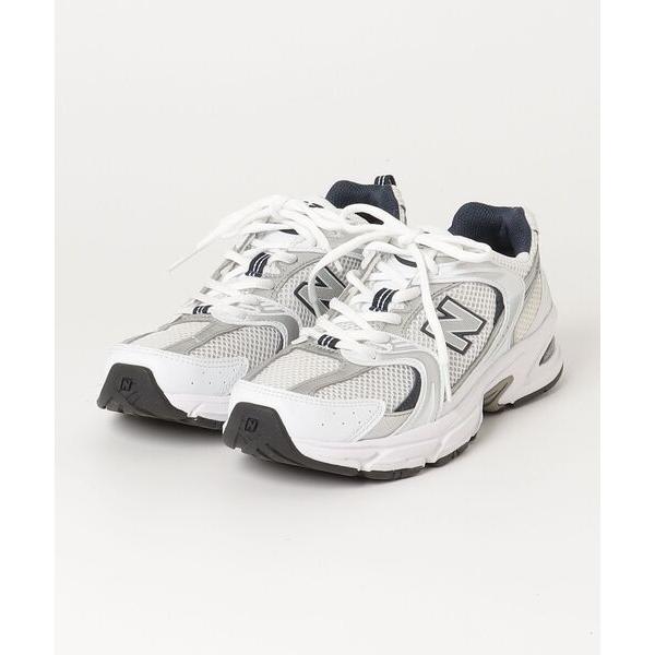 「New Balance」 ローカットスニーカー 24.0cm ホワイト レディース