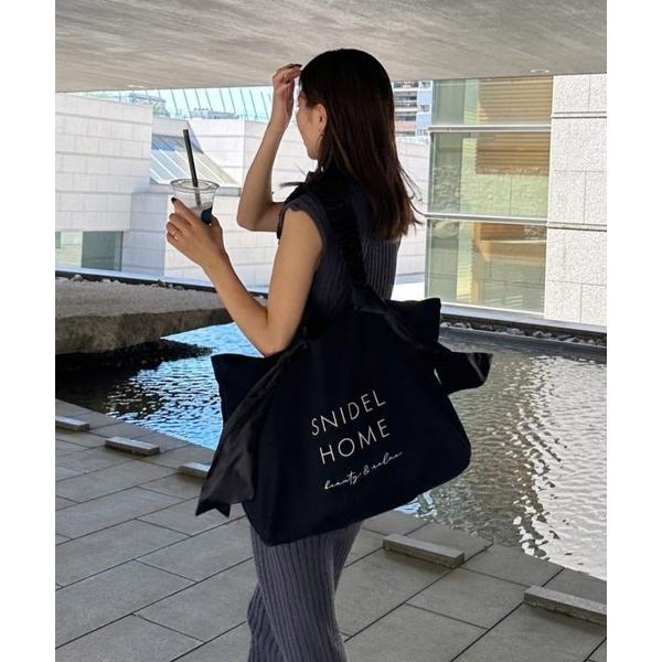 「SNIDEL HOME」 トートバッグ FREE ブラック レディース