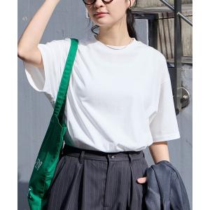uvカット tシャツ 半袖 「万能UVカット/汗ジミ防止」オーバーサイズ シンプル半袖Tシャツ「ショート丈/ミディアム丈」 レディース