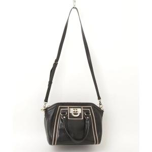 「DKNY DONNA KARAN NEW YORK」 2WAYバッグ - ブラック レディース