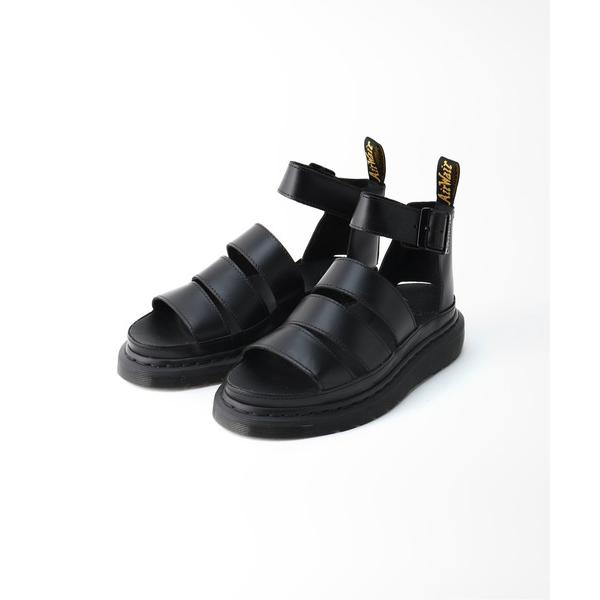 「Dr. Martens」 フラットサンダル - ブラック レディース