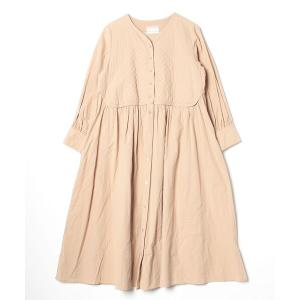 「studio CLIP」 長袖ワンピース FREE ベージュ レディース