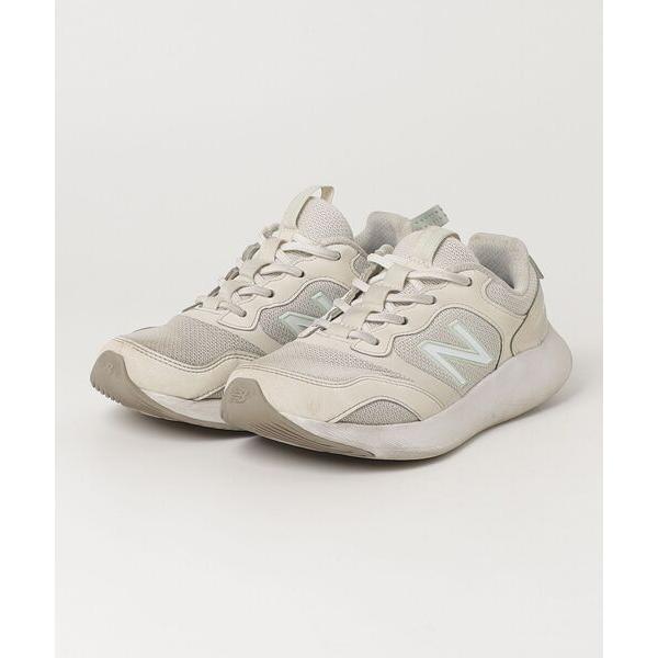 「New Balance」 ローカットスニーカー 23.5cm ベージュ レディース