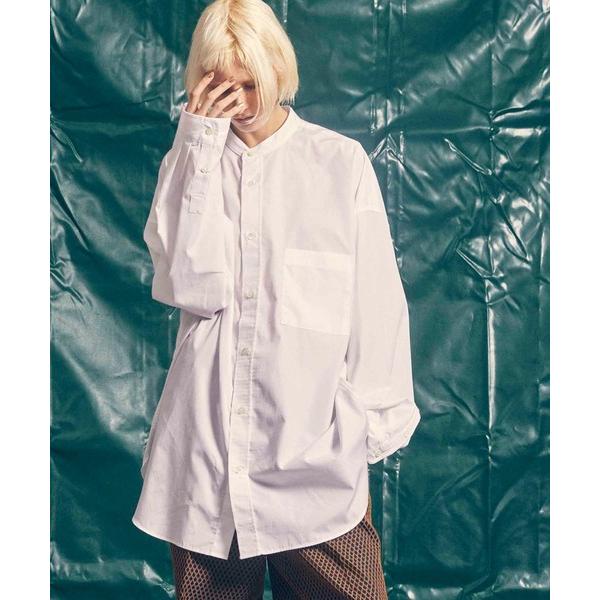 「MAISON SPECIAL」 長袖シャツ「THOMAS MASONコラボ」 0 オフホワイト メ...