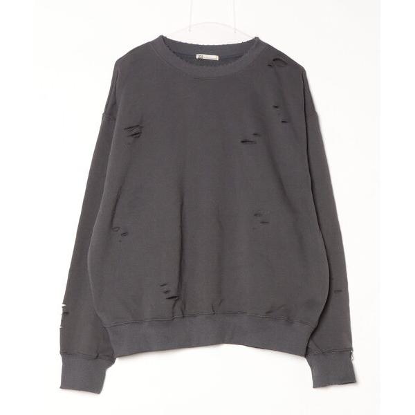 「Java」 スウェットカットソー LARGE グレー レディース