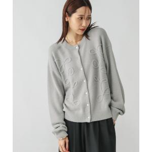 「GLOBAL WORK」 カーディガン LARGE グレー レディース