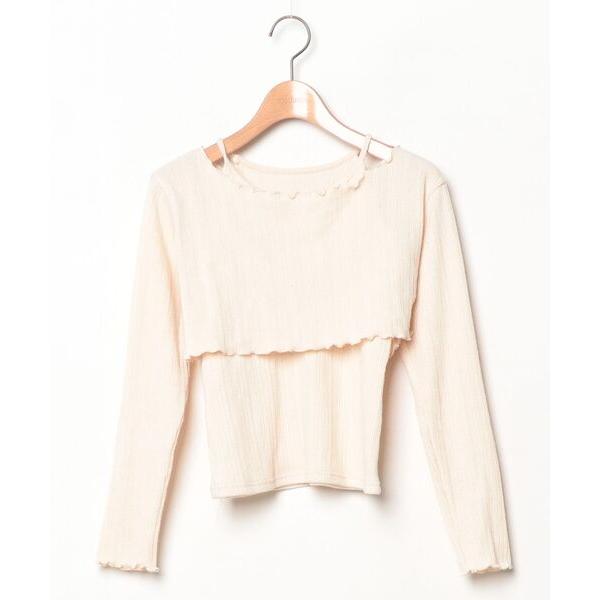 「by muni:r」 長袖カットソー FREE ベージュ レディース