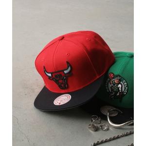 「Mitchell&Ness」 キャップ FREE レッド メンズ