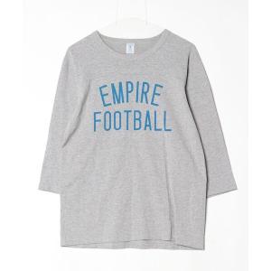 「Velva Sheen」 7分袖Tシャツ M グレー メンズ