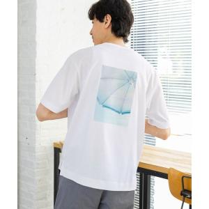 「GLOBAL WORK」 半袖Tシャツ MEDIUM ホワイト メンズ