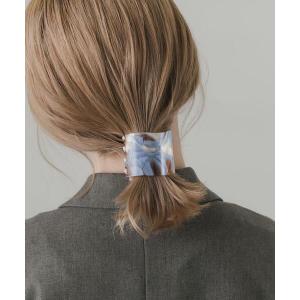 ヘアクリップ 「再入荷」マーブルスクエアバンス｜ZOZOTOWN Yahoo!店