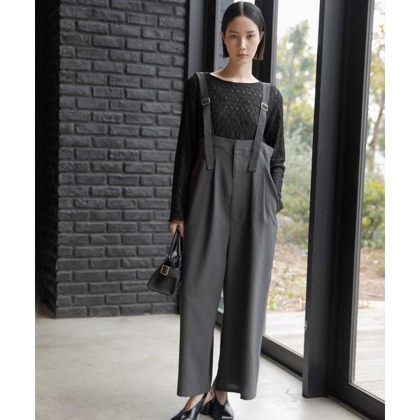 サロペット オーバーオール 「オフィスライン」オールインワン　637921 レディース
