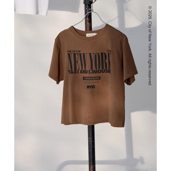 tシャツ 「NYC」TAXI AND LIMOUSINE T　651906 レディース