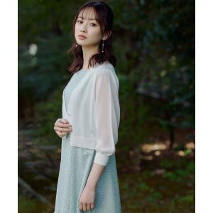 カーディガン SHEER CARDIGAN カーディガン レディース