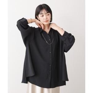チュニック 麻ライクＡラインチュニック