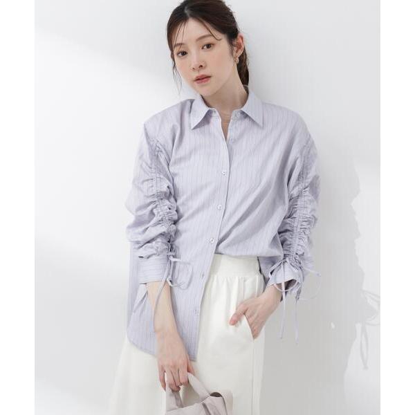 ブラウス シャツ 「加藤栞さん着用」「ａ」ドロストスリーブシャツ / 1216119400 レディー...