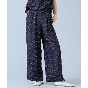 パンツ サイドラインイージーパンツ レディース