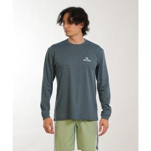 ラッシュガード RIP CURL/リップカール 長袖 メンズ STACK UPF L/S UVケアラッシュガード 166MRV メンズ