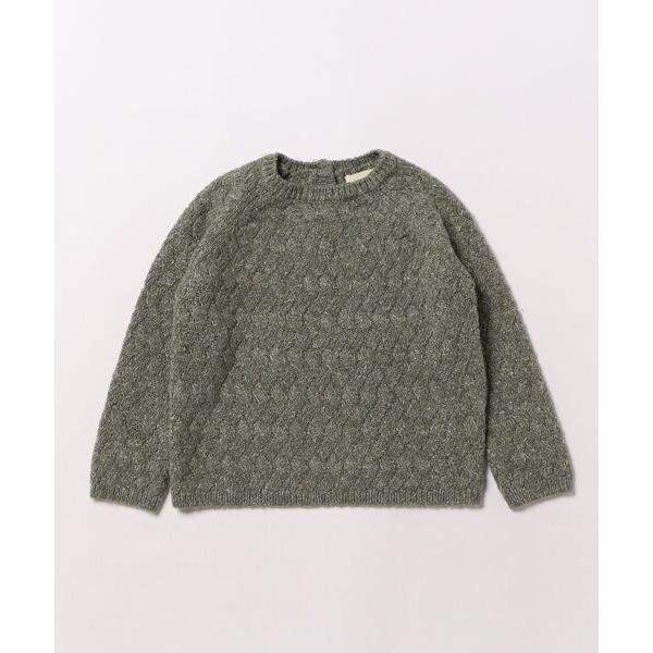 ベビー 「Quincy Mae」KNIT SWEATER || FOREST