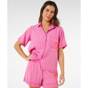 ブラウス シャツ RIP CURL/リップカール 半袖シャツ 071WSH レディース