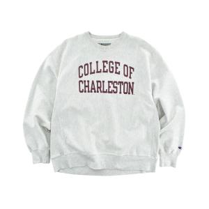トレーナー スウェット 「USED」Y2K Champion “COLLEGE OF CHARLESTON” リバースウィーブ スウェット