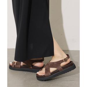 サンダル 「REMME(レメ)」クロスストラップサンダル レディース