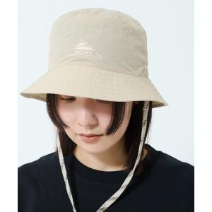 帽子 ハット ナイロンバケットハット レディース
