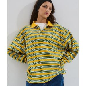 ポロシャツ ポロ PCM Multi Border Polo Shirts レディースの商品画像