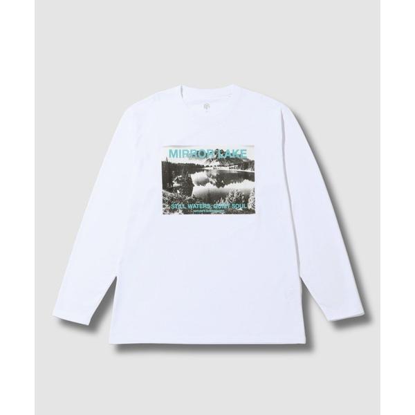 tシャツ T-GRAPHICS 風景フォトプリント クルーネック 長袖Tシャツ メンズ レディース