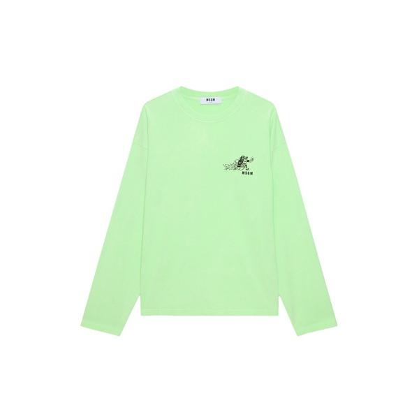 tシャツ MSGM SPRINT グラフィック ロングスリーブTシャツ メンズ