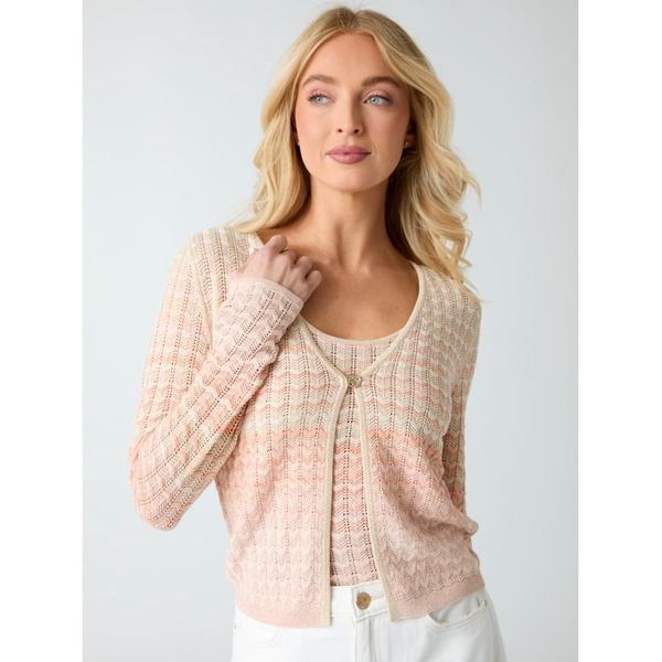 カーディガン ROSALYN Shoulder Sweater カーディガン レディース