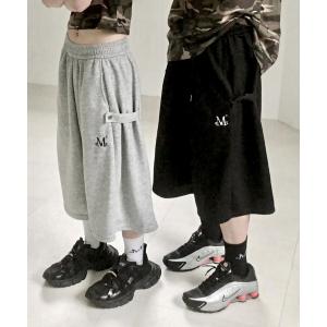 スウェットパンツ ジャージ 「UNISEX」MUCENT／WEIRボタンハーフパンツ レディース メンズ