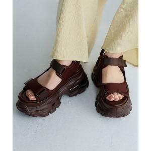 厚底 サンダル ウェーブソールスニーカーサンダル/661914 レディース