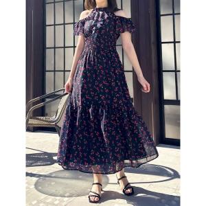 ワンピース フルーティーフリルティアードワンピース