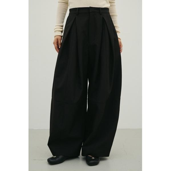 パンツ タックフォルムパンツ レディース