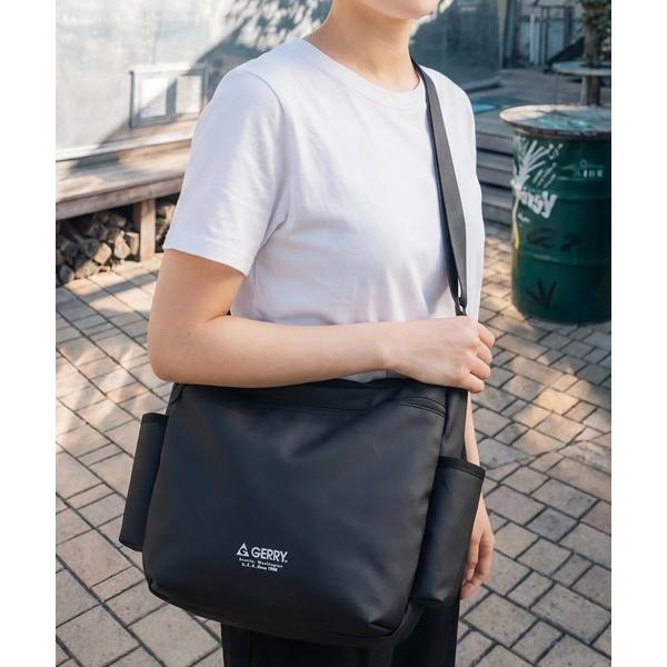 ショルダーバッグ 「GERRY/ジェリー」フラップボトルショルダーバッグ メンズ レディース