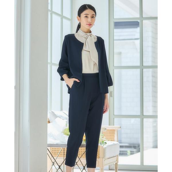 「DRESS PLUS」 パンツスーツ M ネイビー レディース